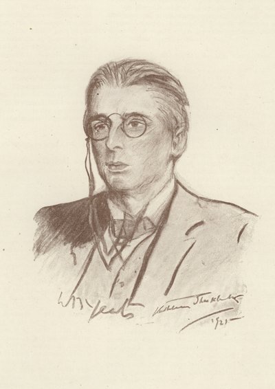 W. B. Yeats, irischer Dichter von English School