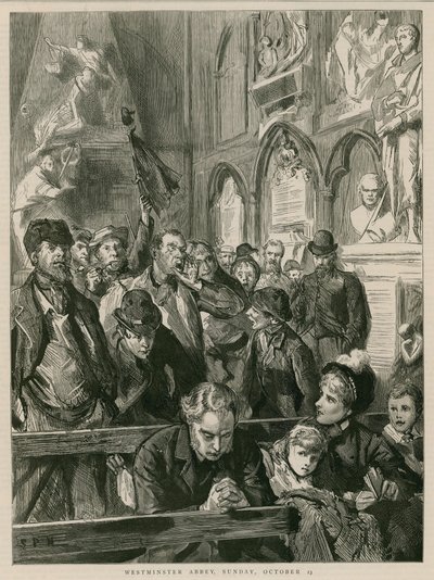 Westminster Abbey, Sonntag, 23. Oktober von English School