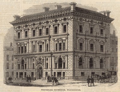Whitehall Clubhouse, Westminster, London von English School
