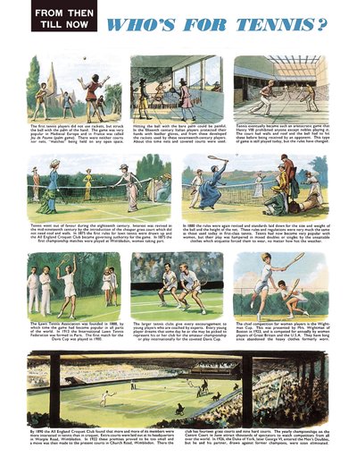 Wer spielt Tennis? von English School