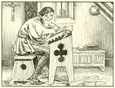 William Evesham schreibt von English School