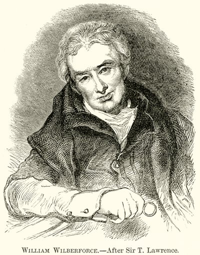 William Wilberforce (nach Sir T. Lawrence) von English School