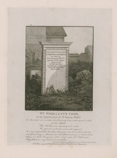 William Woolletts Grab von English School