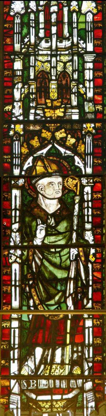Fenster mit St. Blasius von English School