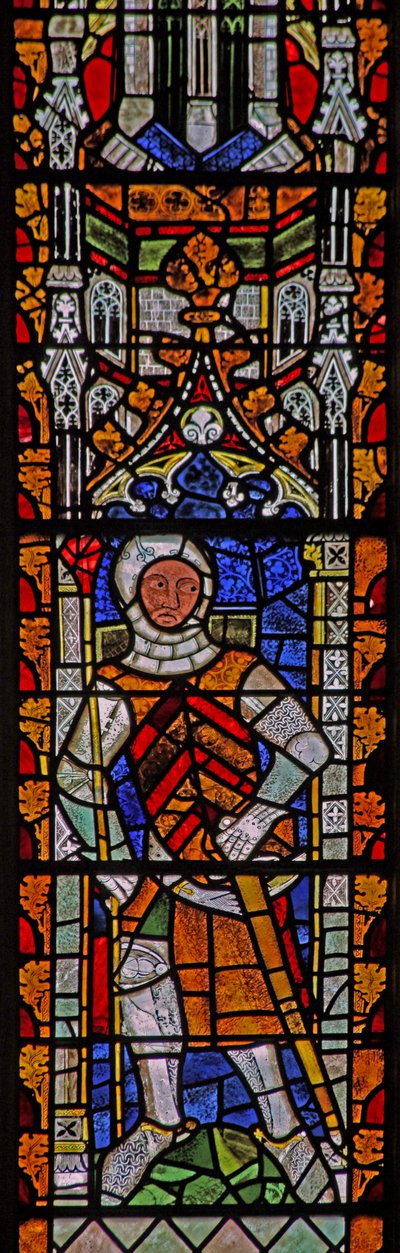 Fenster s4, William Lord de la Zouche darstellend von English School