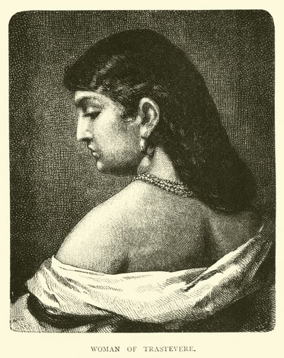 Frau aus Trastevere von English School