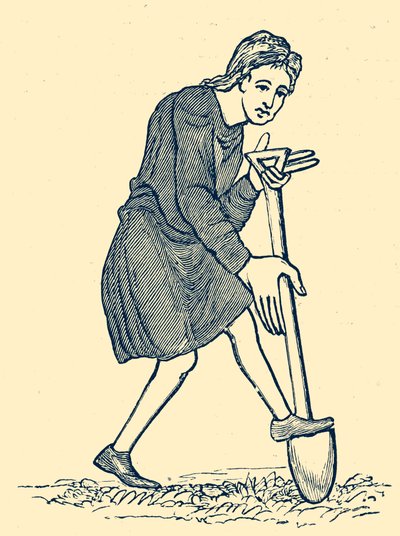 Arbeit im England des 11. Jahrhunderts: Graben, aus 