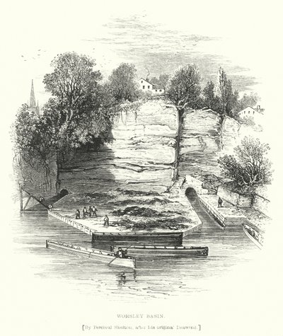 Worsley Basin von English School