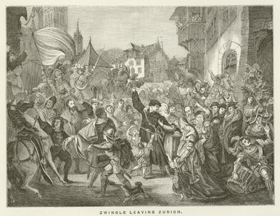 Zwingli verlässt Zürich von English School