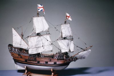 1:60 Modell der Mayflower von 1620 von English School English School