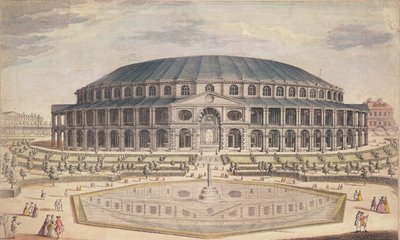 Ansicht der Royal Albert Hall von English School English School