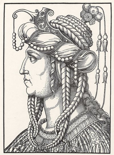 Porträt der Sultanin Roxelane von Erhard Schon