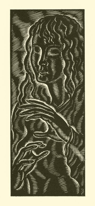 Blindes Mädchen von Eric Gill