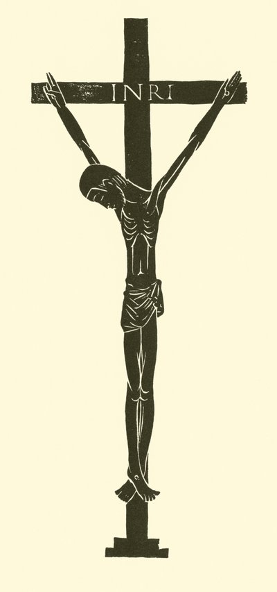 Kruzifix von Eric Gill