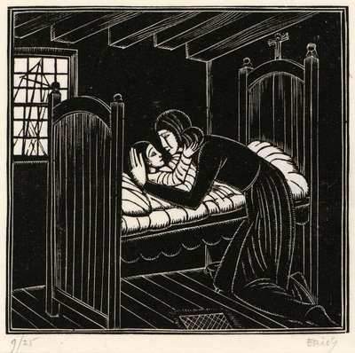 Mutter und Kind von Eric Gill