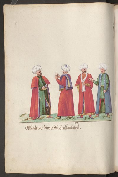 Bürger von Konstantinopel von Erich Lessing