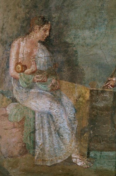 Danae und Perseus als Kind von Erich Lessing