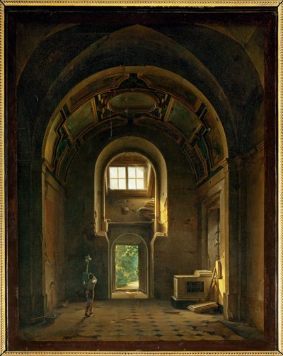 Innenraum einer Kapelle der Kirche der Feuillants in Paris von Erich Lessing