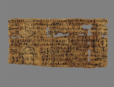 Talisman gegen Fieber, aus Deir el-Medineh, 20. Dynastie von Erich Lessing