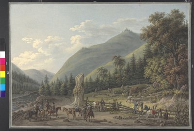 Der Borscha-Pass, Ungarn von Erich Lessing