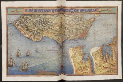 Zwei Doppelseiten: Karte von Erich Lessing