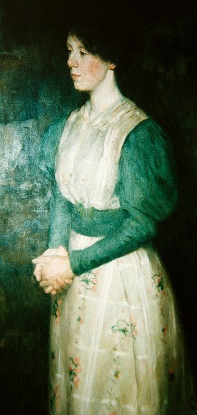 Porträt von Miss Ellen Dick von Erik Theodor Werenskiold