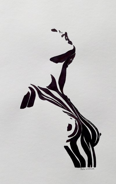 Elegante feminine Form von Erik Van Velzen