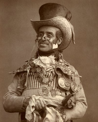 Arthur Roberts, britischer Schauspieler, Komiker und Music-Hall-Entertainer, 1888 von Ernest Barraud