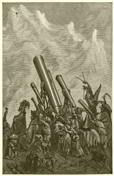 Der Berg in den Wehen von Ernest Henry Griset