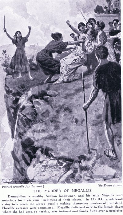 Der Mord an Megallis 135 v. Chr. von Ernest Prater