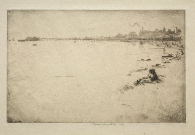 Der Pier von Ernest Stephen Lumsden