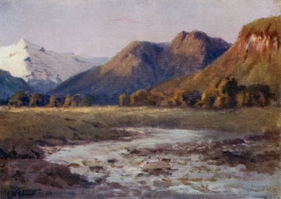 Die Ebenen zwischen den Plateau-Höhen, Südliche Anden von Ernest William Christmas