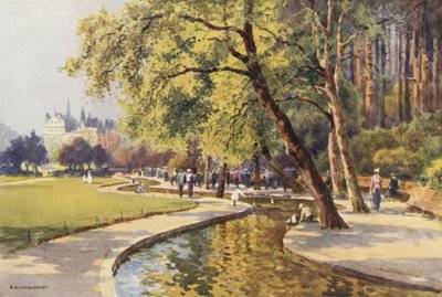 Bournemouth: Die Kinderecke, Untere Gärten von Ernest William Haslehust
