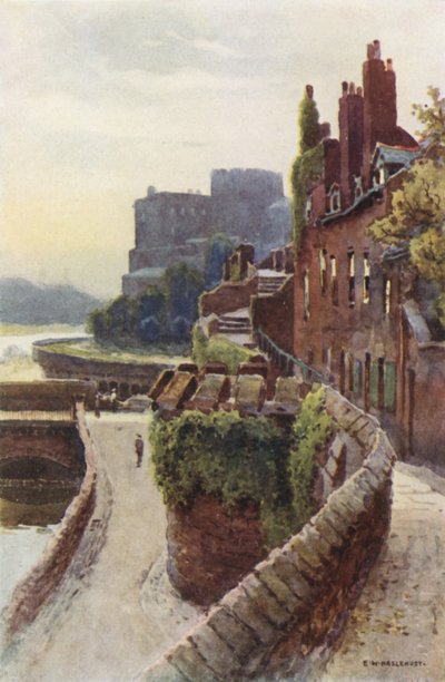 Die Mauern nahe Bridgegate von Ernest William Haslehust