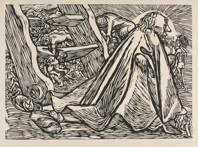 Die Verwandlungen Gottes: Der göttliche Bettler von Ernst Barlach