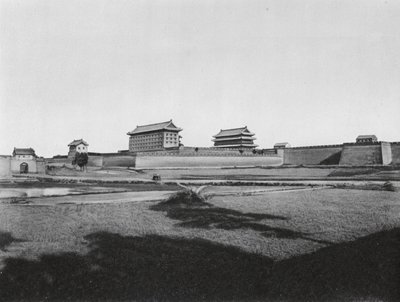Sianfu, Pei men, Shensi, Nordtor von Sianfu, die Provinzhauptstadt von Ernst Boerschmann
