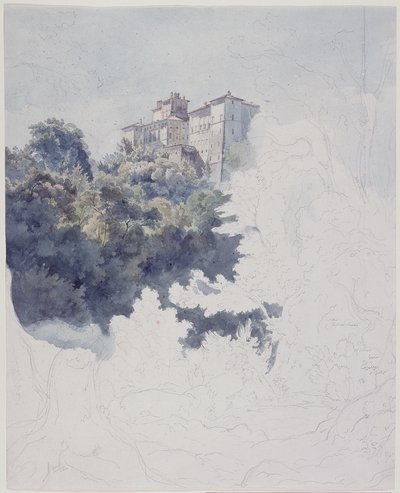 Villa Chigi bei Ariccia von Ernst Fries