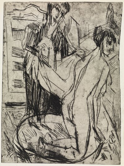 Drei Figuren von Ernst Ludwig Kirchner