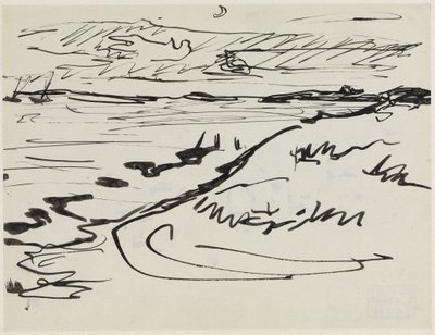 Fehmarn-Küste von Ernst Ludwig Kirchner
