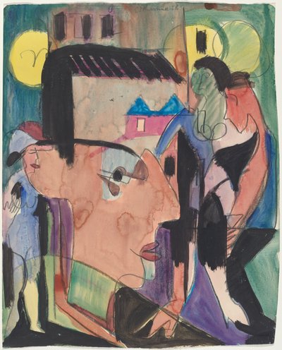 Selbstporträt von Ernst Ludwig Kirchner