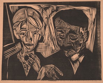 Das Ehepaar Müller von Ernst Ludwig Kirchner