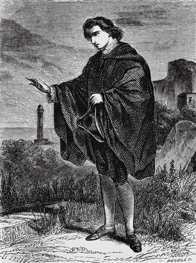 Illustration für Das Majorat von Ernst Theodor Amadeus Hoffmann