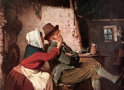 "Würde es mit seinem Biddy schmollen?" von Erskine Nicol