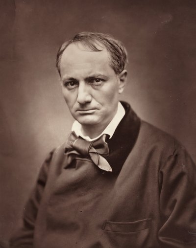 Charles Baudelaire, französischer Dichter, Kritiker und Schriftsteller, 1821-1867, ca. 1863 von Etienne Carjat
