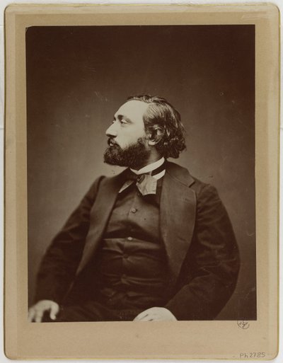 Léon Gambetta (1838-1882), Anwalt und Politiker von Etienne Carjat