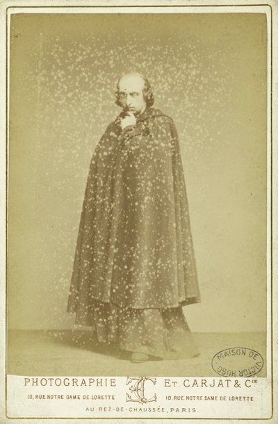 Monti in der Rolle des Claude Frollo von Etienne Carjat