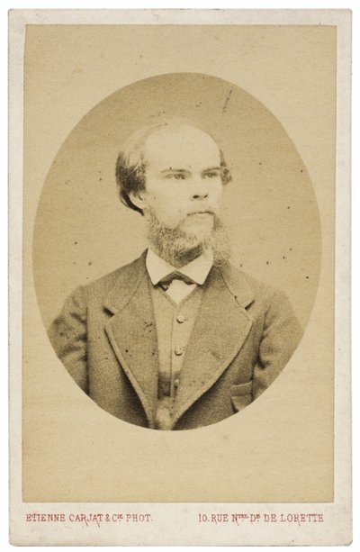 Porträt des Dichters Paul Verlaine 1844-1896, ca. 1870 von Etienne Carjat