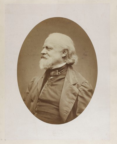 Porträt von Wojciech Grzymała (1793-1871), politischer Aktivist, Emigrant, Freund von Fryderyk Chopin von Etienne Carjat
