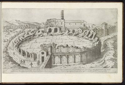 Amphitheatrum Castrense in Rom (Serie) von Etienne Duperac
