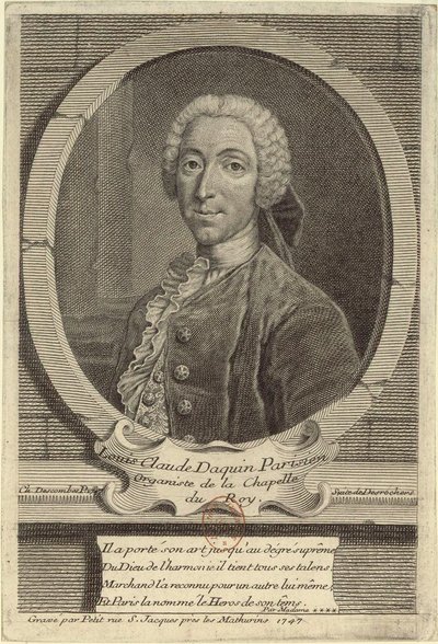 Louis-Claude Daquin von Etienne Jehandier Desrochers